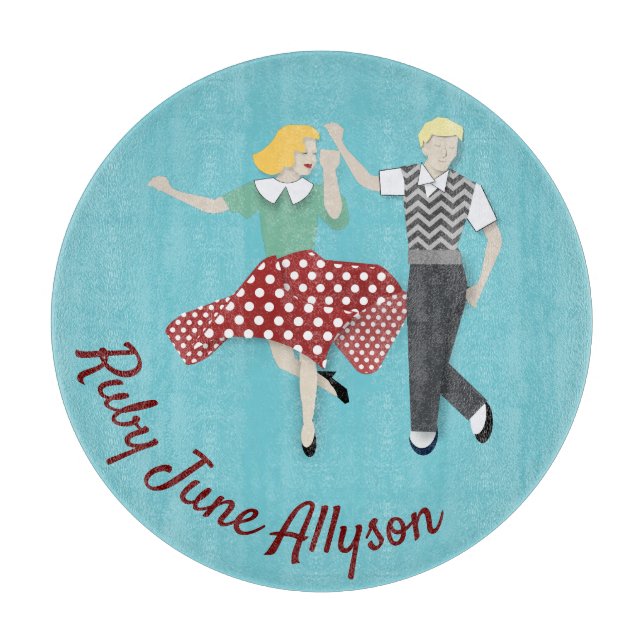 Tabla De Cortar Swing Dance (Anverso)