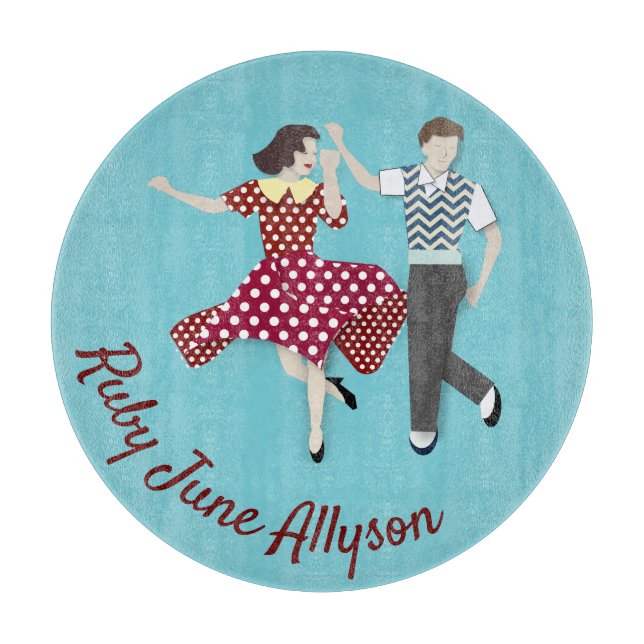 Tabla De Cortar Swing Dance (Anverso)