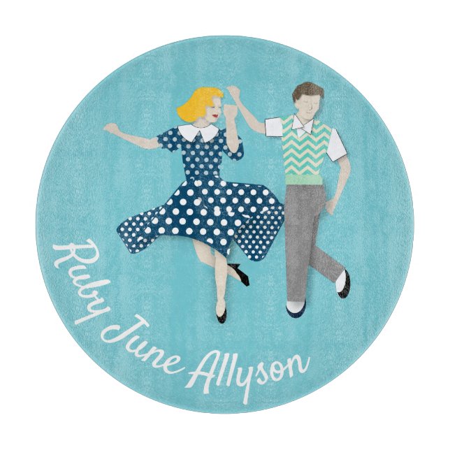 Tabla De Cortar Swing Dance (Anverso)