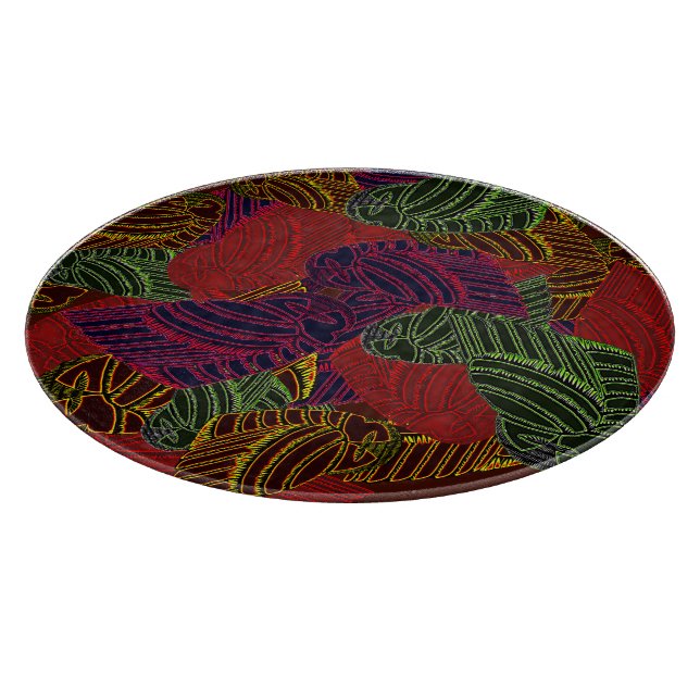 Tabla De Cortar Tablero AVIAR ART DECO (Borde)