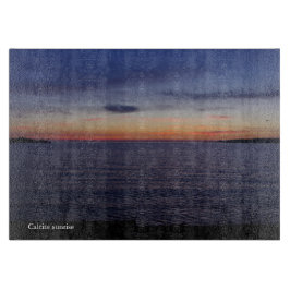 Tabla De Cortar Tablero Calcite Sunrise