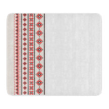 Tablero con adorno ucraniano.