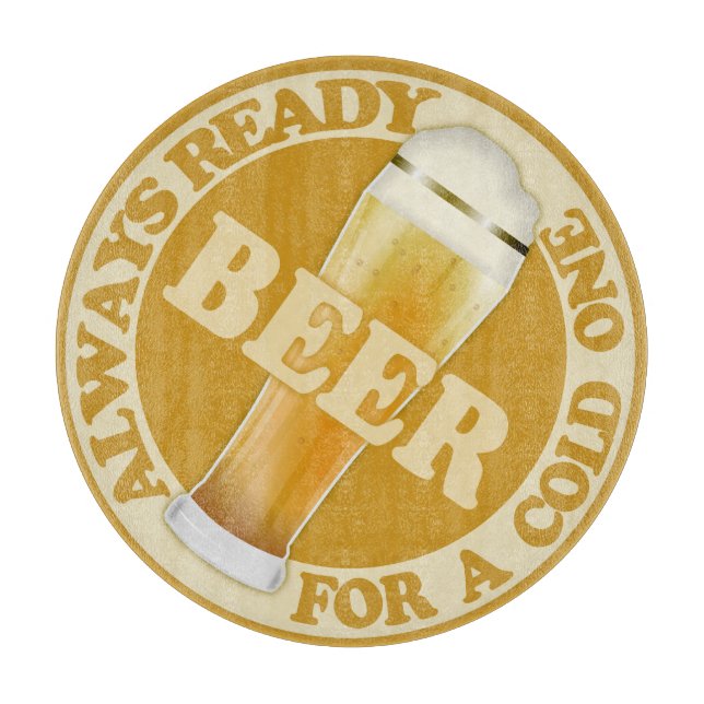 Tabla De Cortar Tablero de BEER (Anverso)