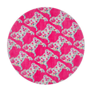 Tabla De Cortar Tablero de corte con recorte de Pug