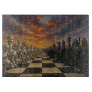 Tabla De Cortar Tablero de corte de ajedrez