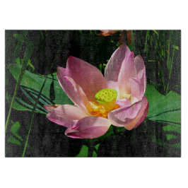 Tabla De Cortar Tablero de corte de Blossom de Lotus
