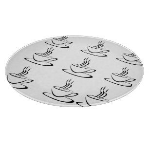 Tabla De Cortar Tablero de corte de diseño de café