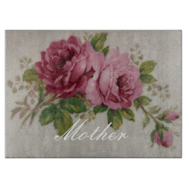 Tabla De Cortar Tablero de corte de elegancia rosa rosa