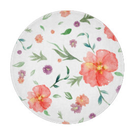 Tabla De Cortar Tablero de corte de flores con temática natural - 