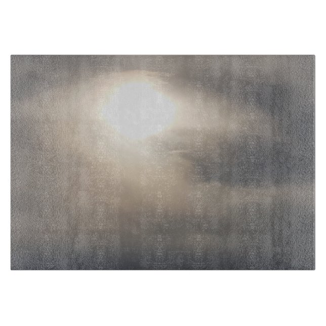 Tabla De Cortar Tablero de corte de invierno Sun (Anverso)