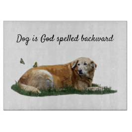 Tabla De Cortar Tablero de corte de perros de raza mixta Labrador 