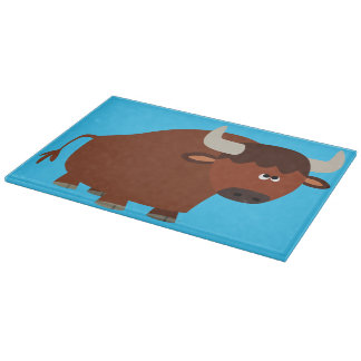Tabla De Cortar Tablero de corte de toros de Personalizado tímido