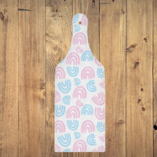 Tabla De Cortar Tablero de corte de vidrio arco iris para el Paste