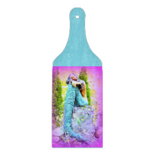 Tabla De Cortar tablero de corte de vidrio de sirena con sueño diu