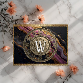 Tabla De Cortar Tablero de corte de vidrio decorativo con monogram