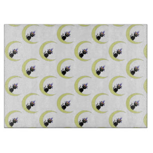 Tabla De Cortar Tablero de corte de vidrio decorativo de Halloween