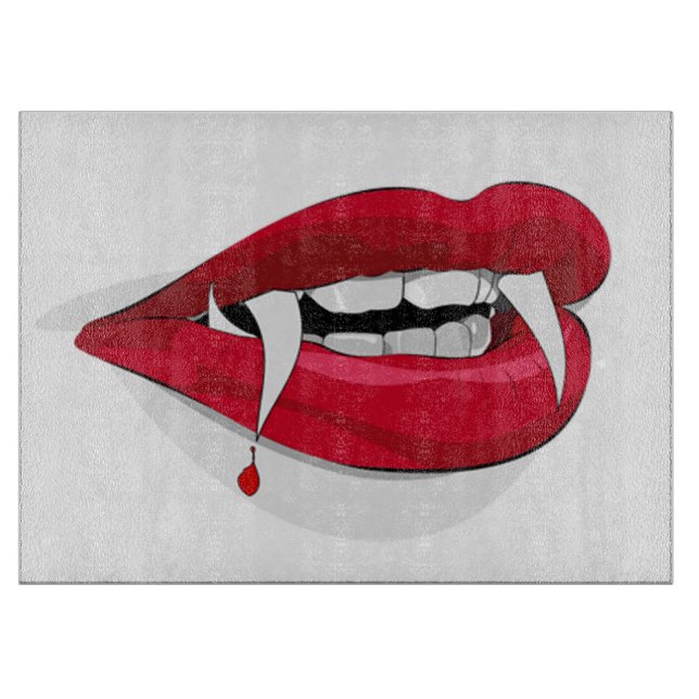 Tabla De Cortar Tablero de corte de vidrio decorativo de Halloween (Anverso)