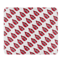 Tablero de corte de vidrio decorativo de Halloween