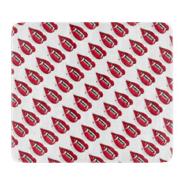 Tabla De Cortar Tablero de corte de vidrio decorativo de Halloween