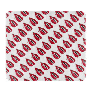 Tabla De Cortar Tablero de corte de vidrio decorativo de Halloween