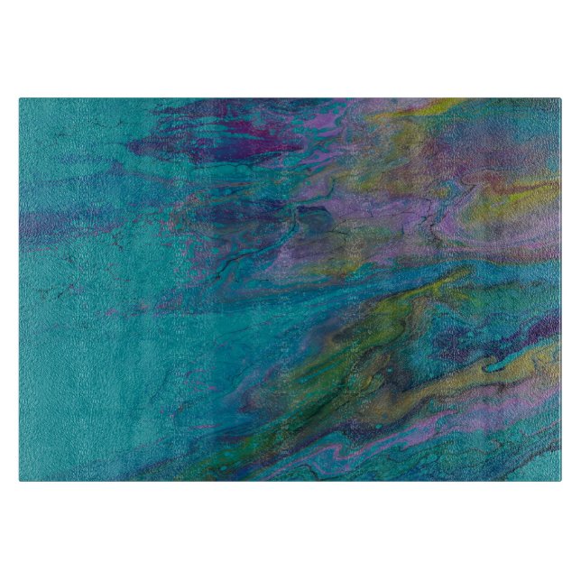 Tabla De Cortar Tablero de corte de vidrio medio (Anverso)