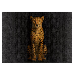 Tabla De Cortar Tablero de corte de vidrio negro 4 Luxe Sleek Chee