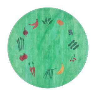 Tabla De Cortar Tablero de corte de vidrio para frutas y verduras