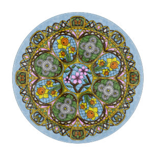 Tabla De Cortar Tablero de corte de vidrio Spring Nouveau