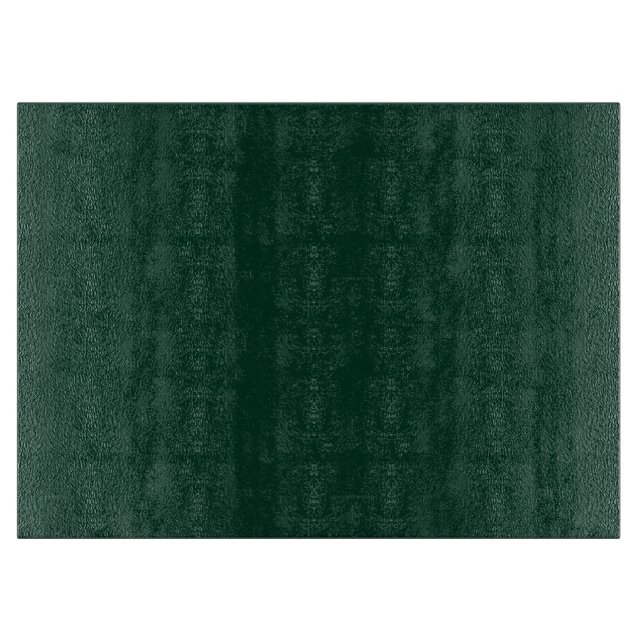 Tabla De Cortar Tablero de corte de vidrio verde oscuro (Anverso)