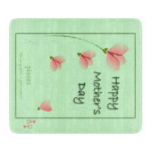 Tablero de corte del día de madre de Piscis