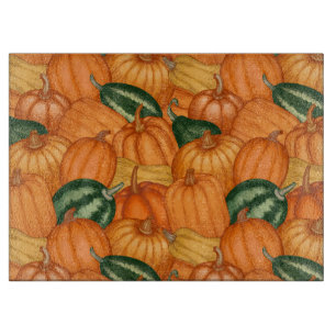 Tabla De Cortar Tablero de corte del patrón de calabaza