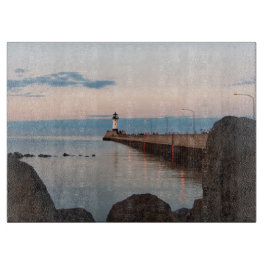 Tabla De Cortar Tablero de corte Duluth Harbour North Pier Light