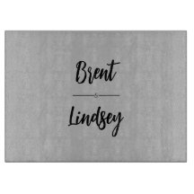 TABLERO DE CORTE GRIS PERSONALIZADO