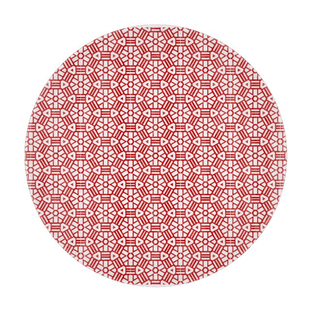 Tabla De Cortar Tablero de corte - Hexagón y Bares (Anverso)