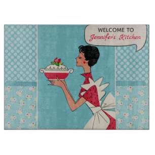 Tabla De Cortar Tablero de corte personalizado retro