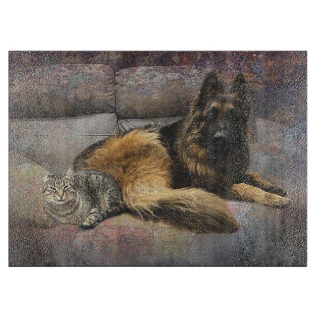 Tabla De Cortar tablero de corte rufus y scamp (Anverso)