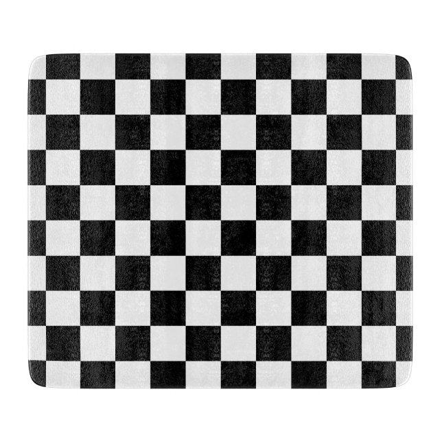 Tabla De Cortar Tablero de damas (Anverso)