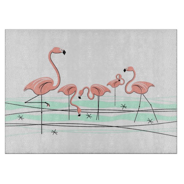 Tabla De Cortar Tablero de Flamingo Ocean Group (Anverso)