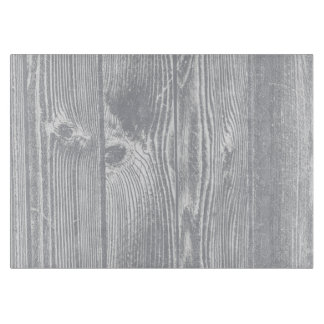 Tabla De Cortar Tablero de madera gris del corte del vidrio
