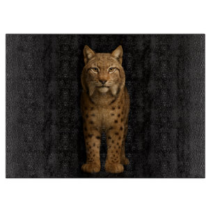 Tabla De Cortar Tablero de vidrio Black 4 Luxe Silent Lynx