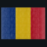 Tabla De Cortar Tablero de vidrio con bandera de Rumanía<br><div class="desc">Añada un toque de orgullo rumano a su cocina con nuestra exclusiva tabla de corte de vidrio con la bandera de Rumania! Diseñado con meticulosa atención a los detalles, este tablero de corte es más que un simple artículo funcional; es una celebración del legado y orgullo cultural de Rumania. El...</div>