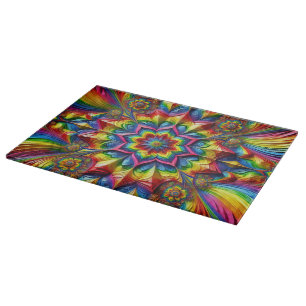 Tabla De Cortar Tablero de vidrio con colores LGBTQ