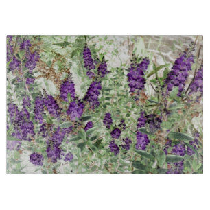 Tabla De Cortar Tablero de vidrio Hebe Lavendar