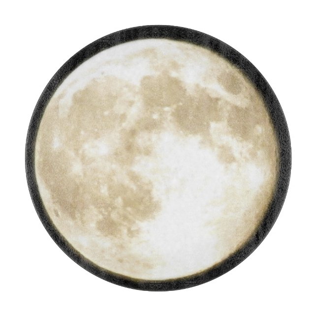 Tabla De Cortar Tablero de vidrio MOON | m3galleryStudio (Anverso)