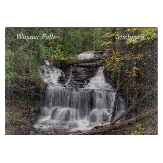 Tabla De Cortar Tablero de Wagner Falls (Anverso)