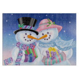 Tabla De Cortar Tablero del corte del vidrio de los amores Nevado