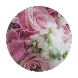 Tabla De Cortar Tablero del corte del vidrio de los rosas y de los