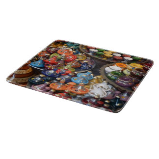 Tabla De Cortar Tablero del corte del vidrio de Marruecos Tagine