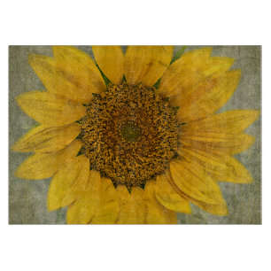 Tabla De Cortar Tablero del corte del vidrio del girasol del