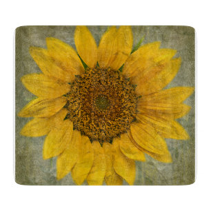 Tabla De Cortar Tablero del corte del vidrio del girasol del
